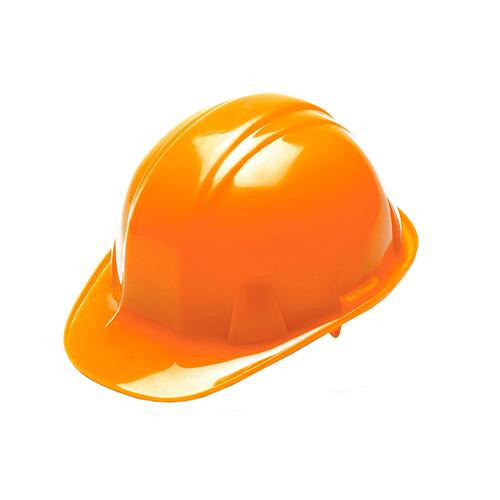 Pyramex Safety Products SL Series 4 Point Ratchet Suspension Hard Hat Hi Vis Orange