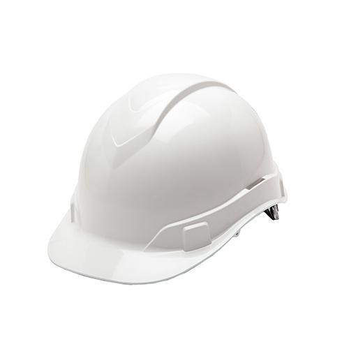 Pyramex Safety Products Ridgeline Cap Style Hard Hat 6 Point Ratchet, White