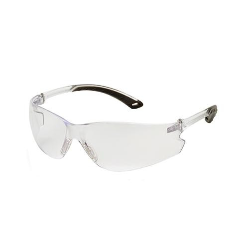 Pyramex Safety Products Itek Safety Glasses Clear Anti-Fog Lens with Clear Temples