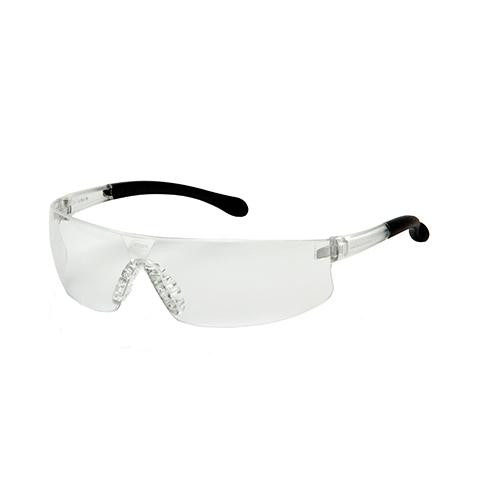 Pyramex Safety Products Provoq Safety Glasses Clear Anti-Fog Lens with Clear Temples