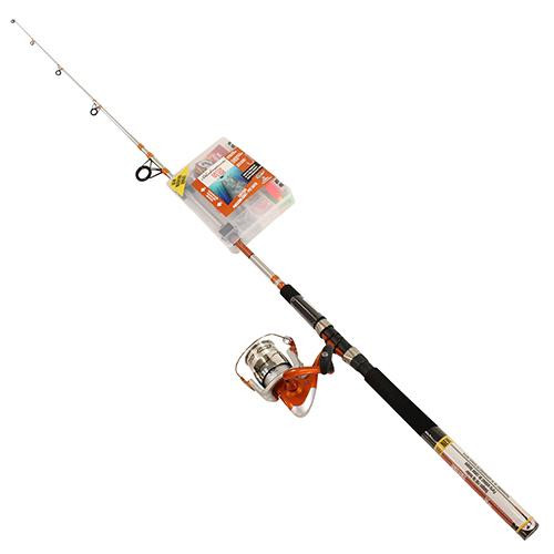 Shakespeare Catch More Fishing Combo Crappie Spinning, 7 Length, 2 Piece,  4-10 lb Line Rate, Ultra Light Power, 1423636