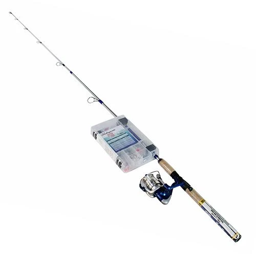 Shakespeare Catch More Fishing Combo Inshore Spinning, 7 Length, 2 Piece, 10-25 lb Line Rate, Medium Power