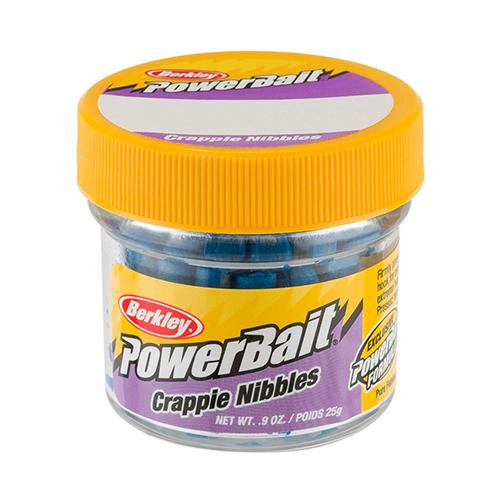 Berkley Crappie Nibbles Dough Bait Blue Neon