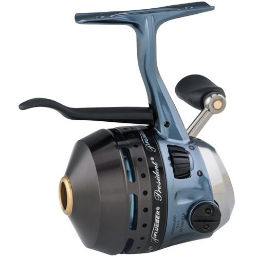 Pflueger President Spincast Reel 6U Reel Size, 3.4:1 Gear Ratio, 14.50" Retrieve Rate, 5 Bearings, Ambidextrous