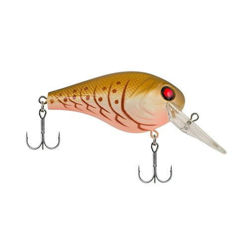 Berkley Wild Thang Hard Bait Lure 2" Length, 3/8 oz, 4'-7' Depth, 2 Hooks, Olive Cream Craw, Per 1