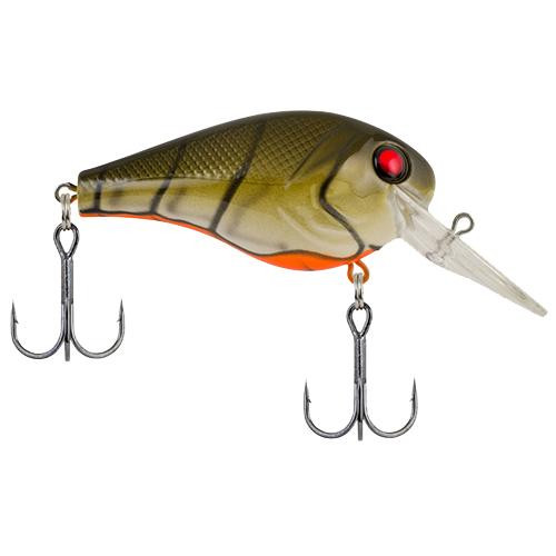Berkley Wild Thang Hard Bait Lure 2 1/4" Length, 1/2 oz, 6'-9' Depth, 2 Hooks, Green Ozark Craw, Per 1