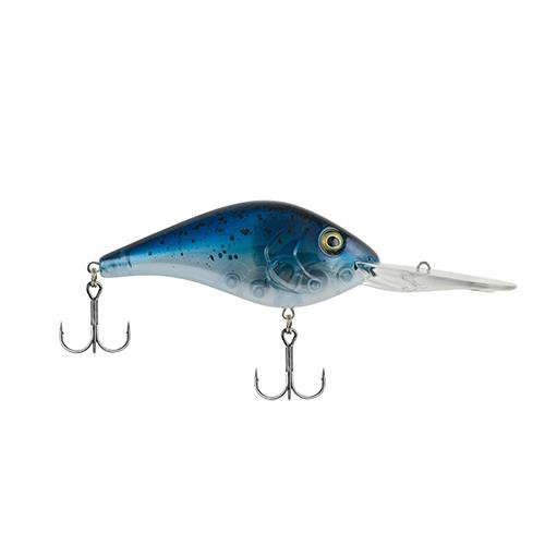 Berkley Dredger Hard Bait Lure 3" Length, 7/8 oz, 20'-22.50' Depth, 2 Hooks, Ghost Blue Splatter Back, Per 1
