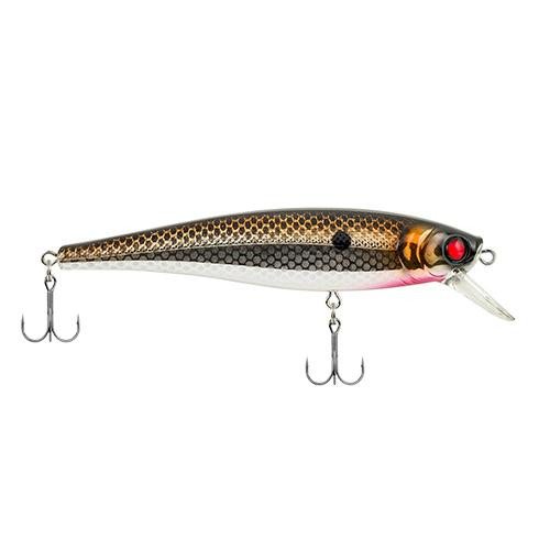 Berkley Cutter 90 Shallow Hard Bait Lure 3 1/2" Length, 3/8 oz, 3'-5' Depth, 2 Hooks, Black/Silver, Per 1