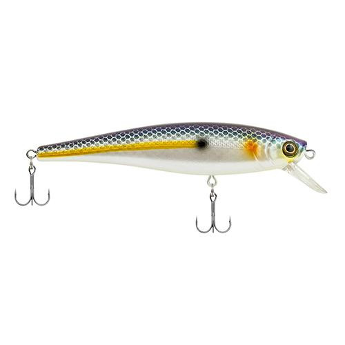 Berkley Cutter 90 Shallow Hard Bait Lure 3 1/2" Length, 3/8 oz, 3'-5' Depth, 2 Hooks, Chameleon Pearl, Per 1