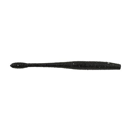 Berkley MaxScent Hit Worm Soft Bait Lure 4 1/2" Length, Black, Per 10