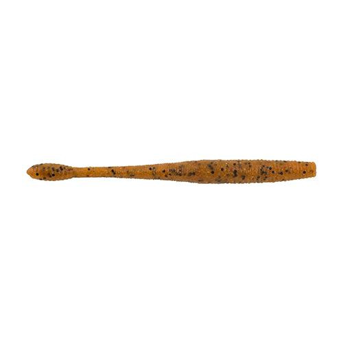 Berkley MaxScent Hit Worm Soft Bait Lure 4 1/2" Length, Pumpkinseed, Per 10