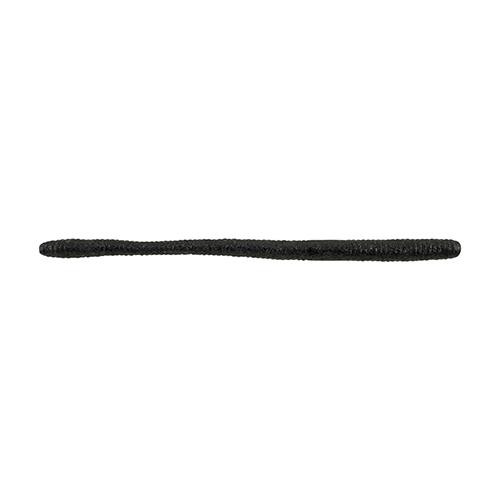 Berkley MaxScent D-Worm Soft Bait Lure 5 1/2" Length, Black, Per 10