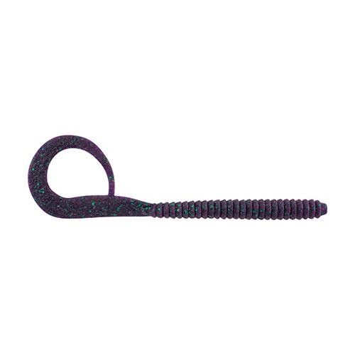 Berkley MaxScent Kingtail Soft Bait 8" Length, June Bug, Per 6