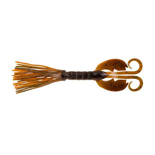Berkley Bearded CrazyLeg Chigger Craw Soft Bait 4 1/2" Length, Big Texan, Per 5