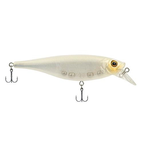Berkley Juke Hard Bait Lure 4" Length, 11/16 oz Weight, 3'-5' Depth, 2 Hooks, Pearl Vapor, Per 1