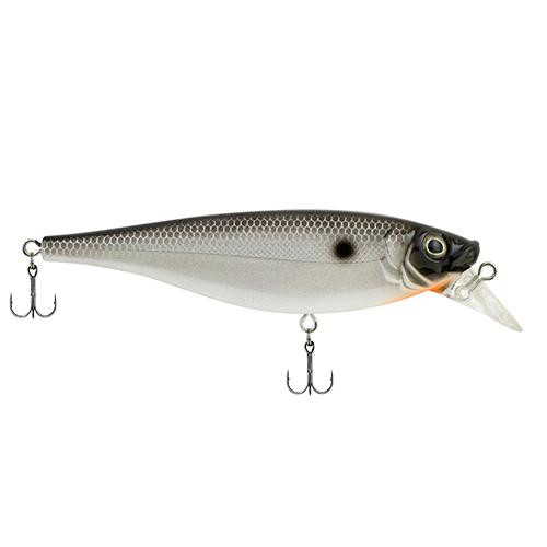 Berkley Juke Hard Bait Lure 4" Length, 11/16 oz, 2 Hooks, 3'-5' Depth, Midnight Pearl, Per 1