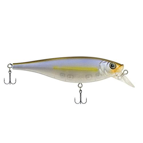 Berkley Juke Hard Bait Lure 4" Length, 11/16 oz, 2 Hooks, 3'-5' Depth, Ghost Morning Dawn, Per 1