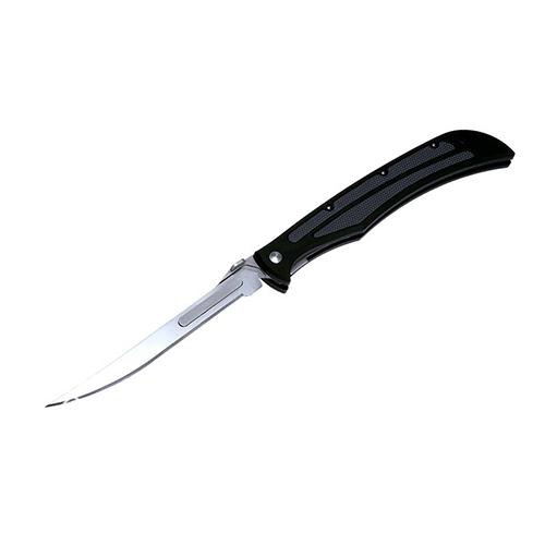 Havalon Knives Baracuta Fitment Z, 5 Trailing Point Blade with Plain Edge and Nylon Sheath, Clam Package