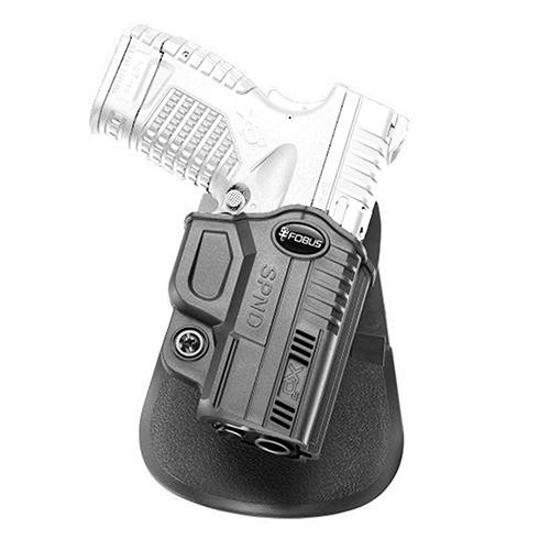 Fobus Evolution Holster Springfield XD-S, Right Hand, Black