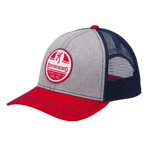 Browning Cap Closure, Red/Gray
