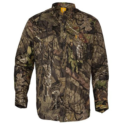 Browning Wasatch-CB Long Sleeve Shirt Mossy Oak Break-Up Country, 2X-Large