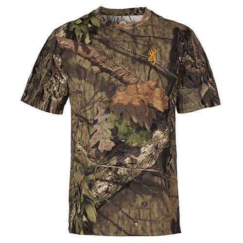 Browning Wasatch-CB Short Sleeve T-Shirt Mossy Oak Break-Up Country, X-Large
