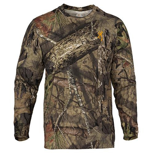 Browning Wasatch-CB Long Sleeve T-Shirt Mossy Oak Break-Up Country, X-Large