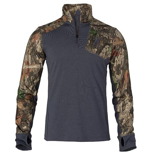 Browning Hell's Canyon Speed MHS-FM Base Layer Shirt Long Sleeve, ATACS Tree/Dirt Extreme, 2X-Large
