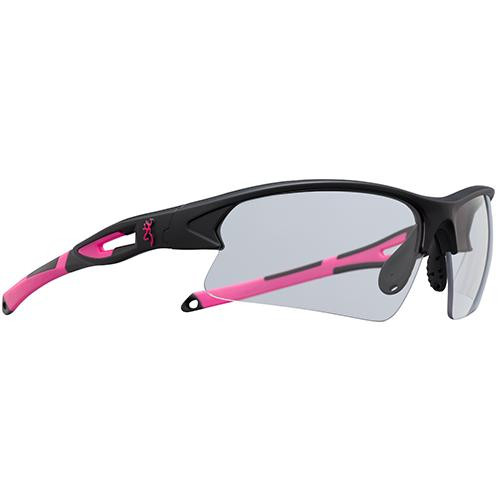 Browning On Point Shooting Glasses Black/Pink