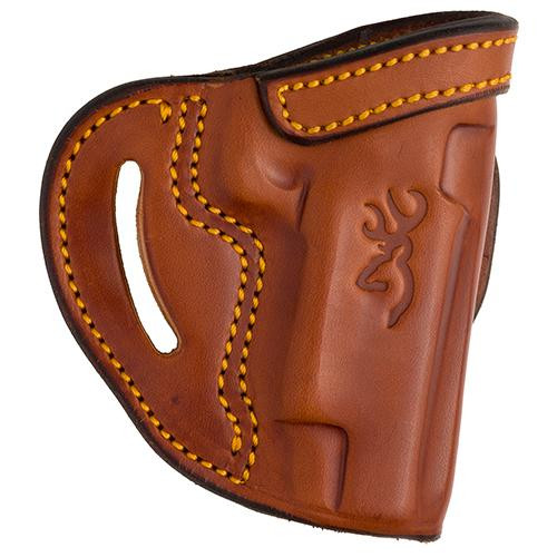 Browning Leather Holster 1911-22/1911-380, Belt Loop Open Top, Tan