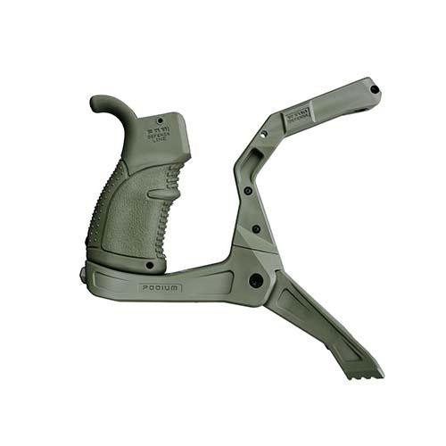 Mako Group AR-15 Bipod with Integrated Grip Olive Drab Green