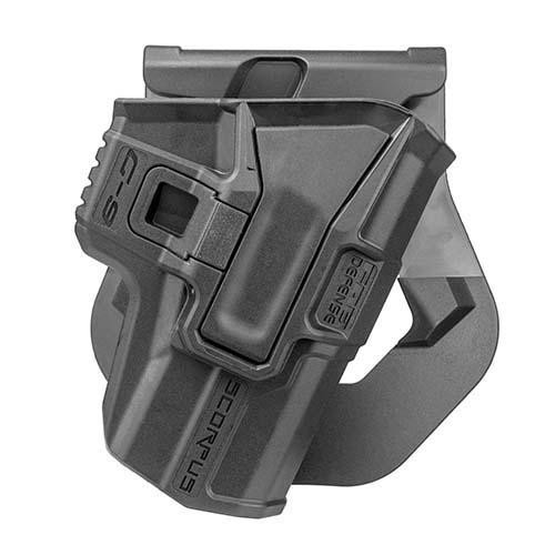Mako Group Model M24 Paddle Holster Glock 45, Ambidextrous, Black