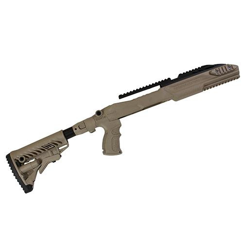 Mako Group Ruger 10/22 M4 Precision Stock Pro Conversion Kit Flat Dark Earth