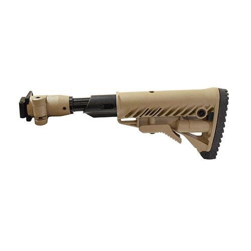 Mako Group Folding Collapsible Stock with Recoil Compensation Krinkov AK Rifles, Flat Dark Earth