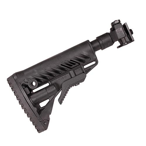 Mako Group Galil Style Recoil Compensating Folding Collapsible Buttstock System VZ.58,, Black