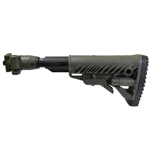 Mako Group Galil Style Recoil Compensating Folding Collapsible Buttstock System VZ.58,, Olive Drab Green