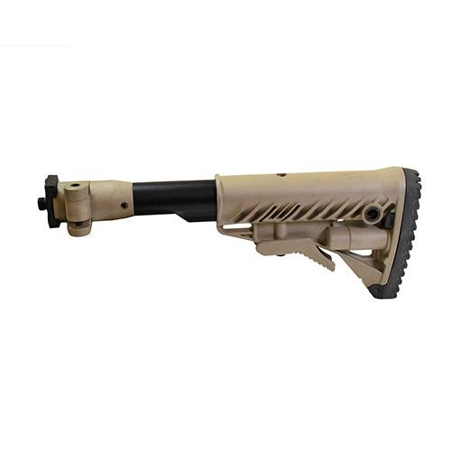 Mako Group Folding Collapsible Buttstock System VZ.58, Polymer Joint, Flat Dark Earth