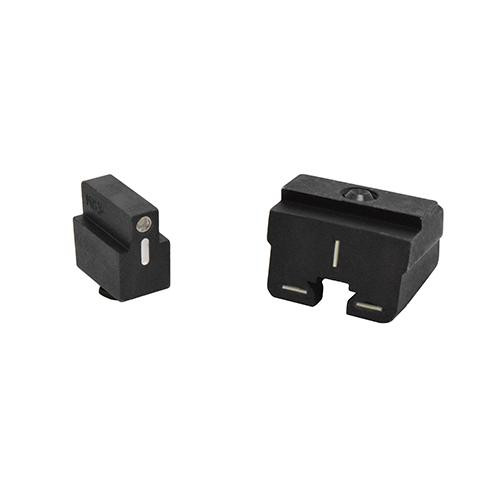 Mako Group Glock Tru-Dot Sights Glock 9mm, .357 Sig, .40 S&W, and .45 GAP, Green/Green