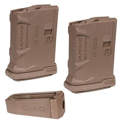 Mako Group Opposite Magazine Coupler Two 10 Rounds Ultimag Nagazines with Two Ultimags, Flat Dark Earth