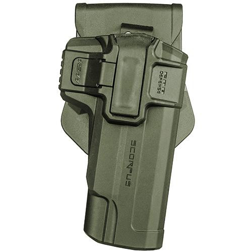 Mako Group 1911 Models Level 2 Holster Swivel Retention, Paddle/Belt, Ambidextrous, Olive Drab Green