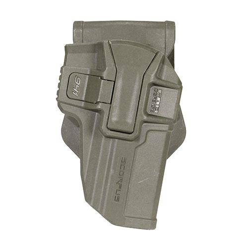 Mako Group Jericho 941F Level 2 Holster Swivel Retention, Paddle/Belt, Ambidextrous, Olive Drab Green