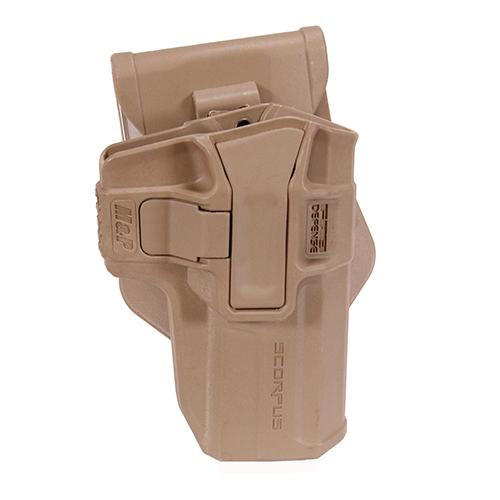 Mako Group Smith & Wesson M&P Level 1 Holster Swivel, Paddle/Belt, Ambidextrous, Flat Dark Earth