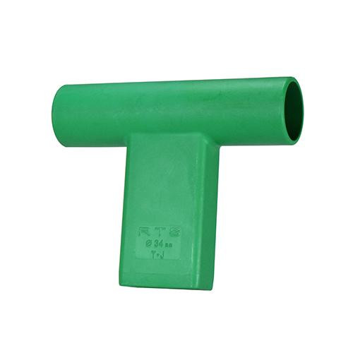Mako Group "T" Connector for Round Target Pole Green