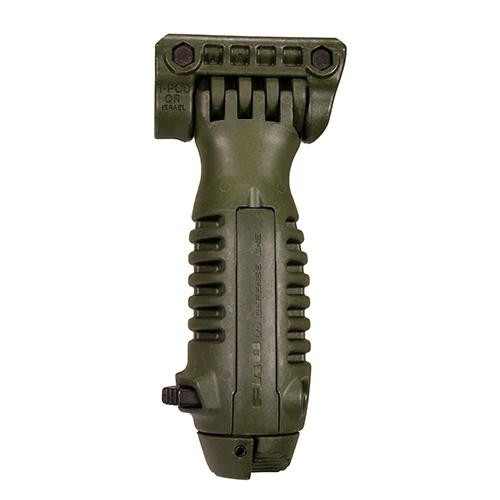 Mako Group Tactical Foregrip with Integrated Adjustable Bipod Quick Release, Olive Drab Green