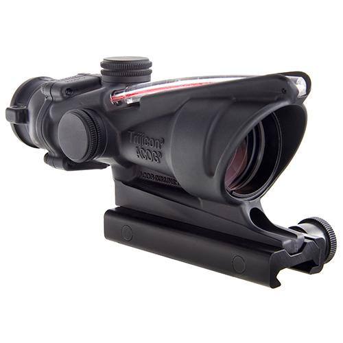 Trijicon ACOG 4x32mm BAC Rifle Combat Optic (RCO) Scope with Horseshoe Dot Reticle for USMC A4/M4 with Thumbscrew Mount, Black