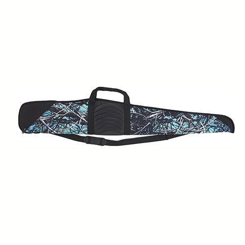 Bulldog Cases Pinnacle Shotgun Case 52", Serenity Camouflage with Black Trim & Leather
