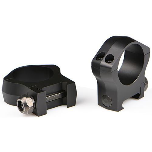 Warne Scope Mounts Mountain Tech Rings 35mm Ultra High Height, Matte Black
