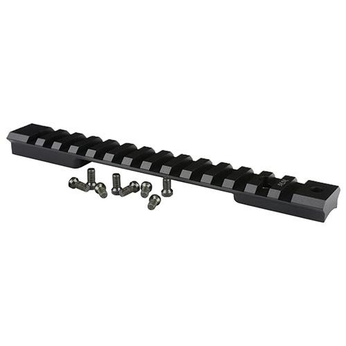 Warne Scope Mounts Mountain Tech 1 Piece Picatinny-Style Base Browning X- Bolt Short Action, 20 MOA, Matte Black