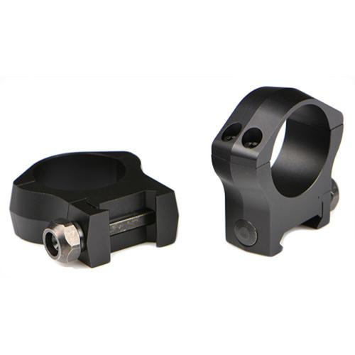 Warne Scope Mounts Mountain Tech Rings 35mm Medium Height, Matte Black