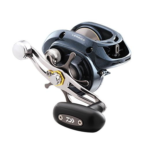Daiwa Lexa CC Baitcasting Reel 400, 5.1:1 Gear Ratio, 27.10" Retrieve Rate, 25 lb Max Drag, Right Hand
